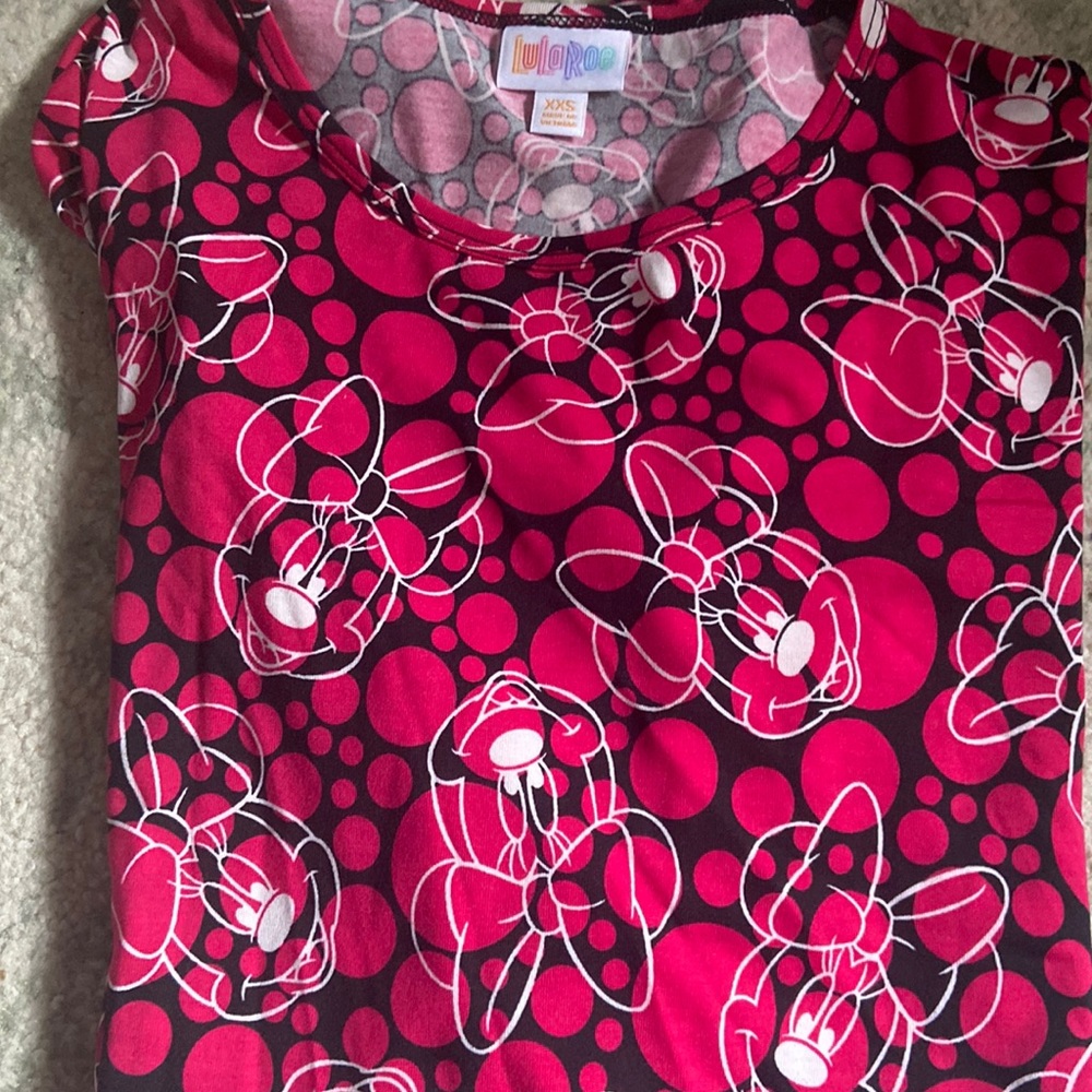 Lularoe Minnie Mouse shirt